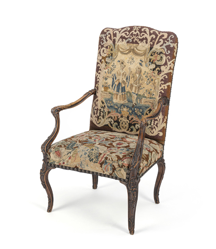 <b>Großer Louis XV Armlehnstuhl</b>