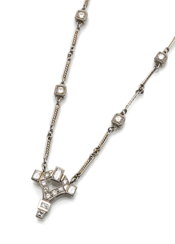 <b>Platin Diamant Sautoir</b>