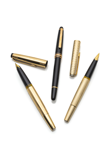 <b>Zwei Montblanc Füllfederhalter</b>