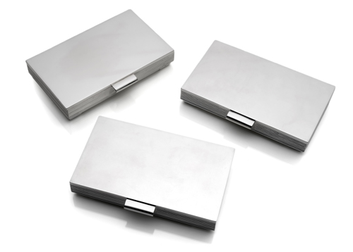 <b>Drei Zigarettenetuis Nr. 712A</b>