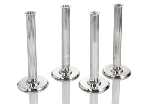 <b>Satz von vier Kerzenständern Nr. 855B</b>