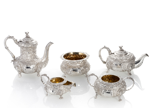 <b>Viktorianisches Kaffee-Tee-Service</b>