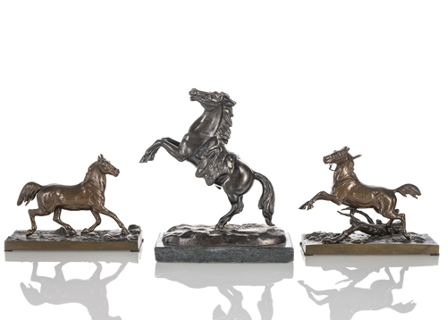 <b>Drei Pferde-Figuren</b>