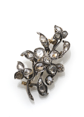 <b>Diamant-Zweig-Brosche</b>