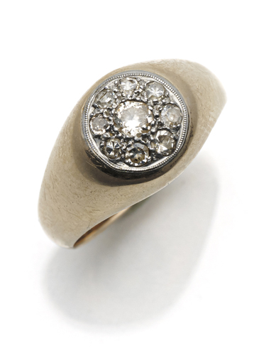 <b>Vintage Diamantring</b>
