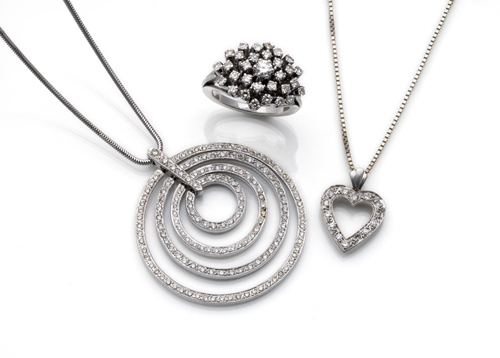 <b>Brillant - Diamantschmuck Konvolut</b>