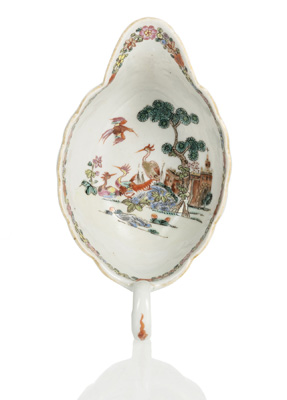 <b>Seltene Saucière im Meissen-Stil</b>