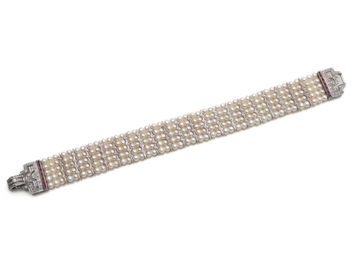 <b>Perlen Diamant Armband</b>