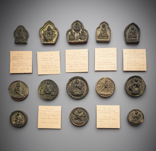 <b>Thirty-one tsha tsha from the Hans Leder Collection and the Umlauff Collection, Hamburg</b>