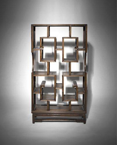 <b>A rare hardwood cabinet</b>