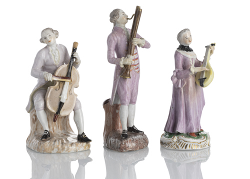 <b>Cellist, Fagottist, Solistin mit Laute</b>