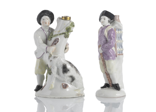 <b>Zwei figürliche Flakons</b>