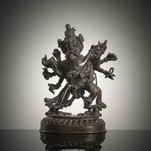 <b>CAKRASAMVARA UND SEINER GEFÄHRTIN IN BRONZE</b> <b>CAKRASAMVARA UND SEINER GEFÄHRTIN IN BRONZE</b>