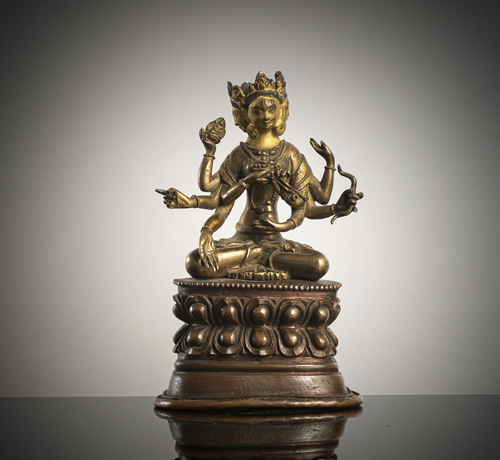 <b>BRONZE DER USHNISHAVIJAYA</b> <b>BRONZE DER USHNISHAVIJAYA</b>