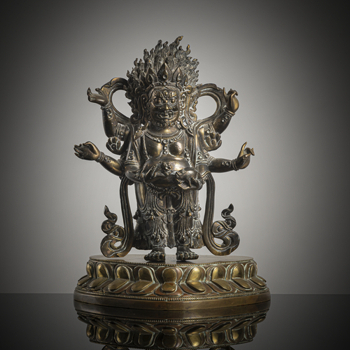 <b>BRONZE EINER TANTRISCHEN GOTTHEIT</b> <b>BRONZE EINER TANTRISCHEN GOTTHEIT</b>