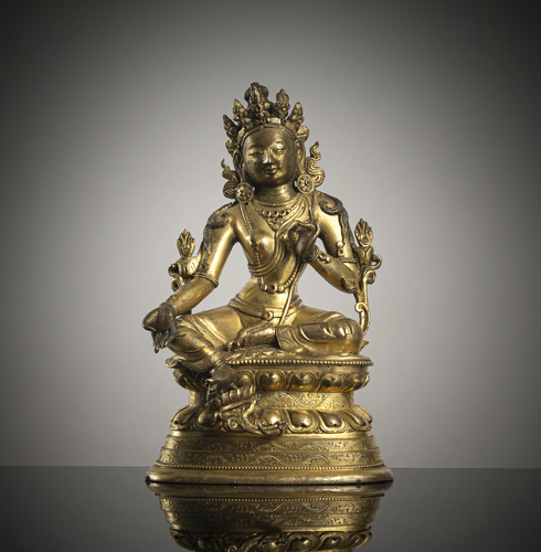 <b>FEUERVERGOLDETE BRONZE DER SYAMATARA</b> <b>FEUERVERGOLDETE BRONZE DER SYAMATARA</b>