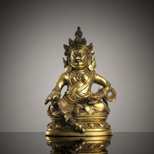 <b>FEUERVERGOLDETE BRONZE DES VAISHRAVANA</b> <b>FEUERVERGOLDETE BRONZE DES VAISHRAVANA</b>