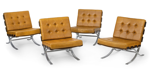 <b>Vier Sessel, Fröscher Sitform</b>