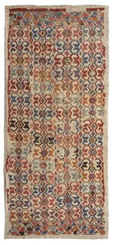 <b>Einbahniger Schlitz-Kelim</b>