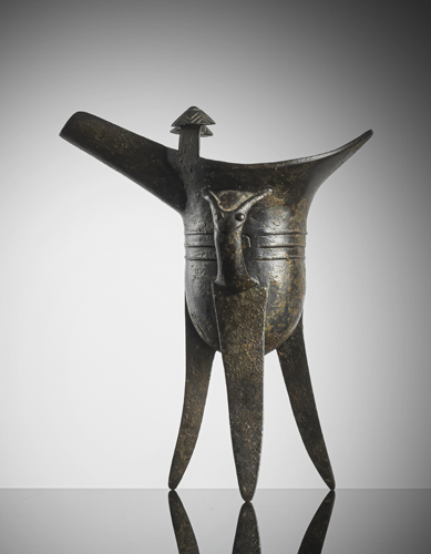<b>A well cast bronze jue</b>