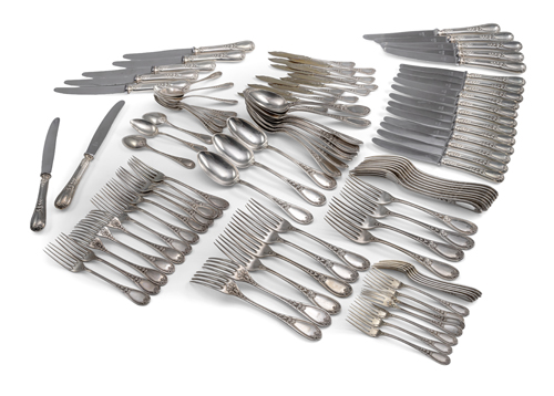 <b>Jugendstil-Silberbesteck</b>