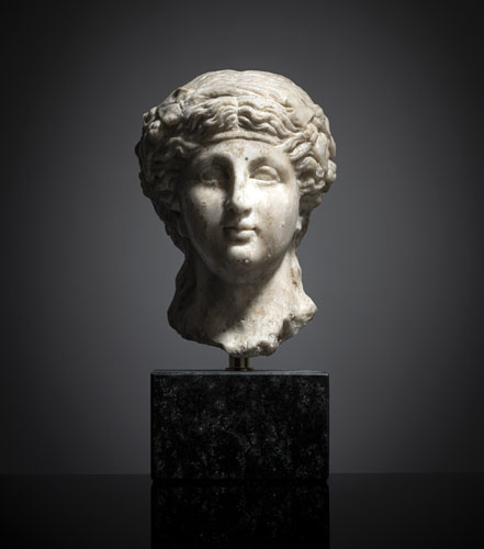 <b>Kopf des jugendlichen Dionysos</b>