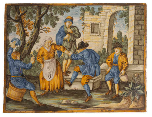 <b>Majolika-Platte</b>