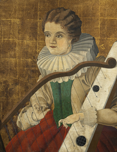 <b>A RARE NAMBAN GENRE PAINTING</b>