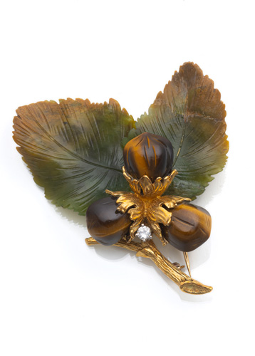 <b>Naturalistische Brosche</b>