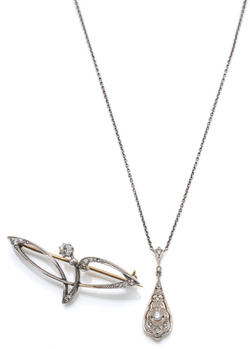 <b>Diamant Schmuckset</b>