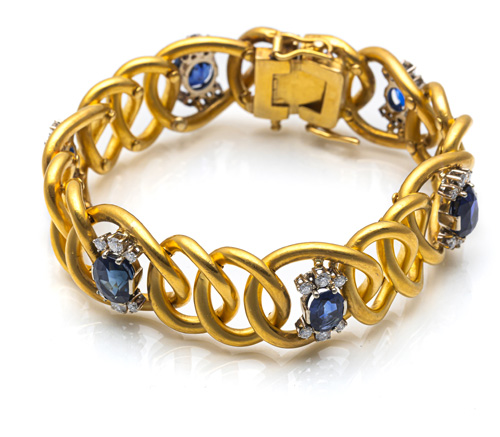 <b>Saphir Brillant Armband</b>