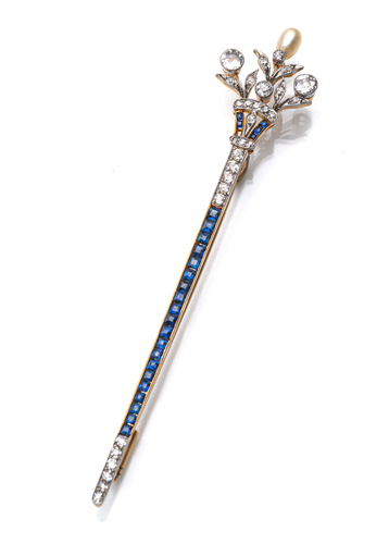 <b>Historische Stabbrosche</b>