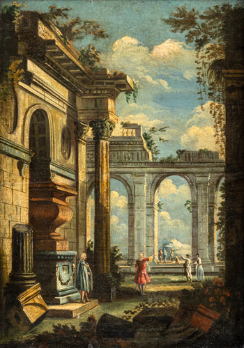 <b>Pannini, Giovanni Paolo (Kreis/Circle)</b>