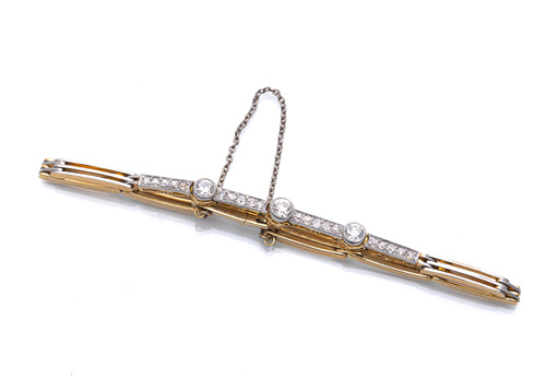 <b>Art Déco Armband mit Diamanten</b>