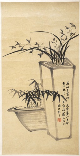 <b>In the style of Li Fangying (1695-1754)</b>