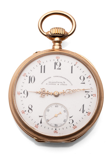 <b>Feine Herren-Taschenuhr</b>