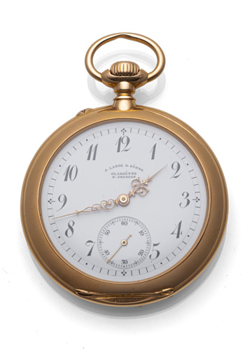 <b>Feine Herren-Taschenuhr mit 1a-Werk</b>