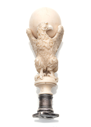 <b>Petschaft mit Adlerknauf</b>