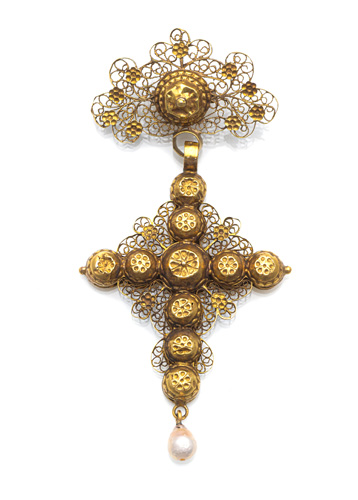 <b>Filigraner Kreuz-Anhänger</b>