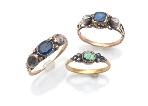 <b>Drei barocke Ringe</b>