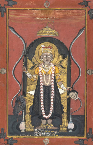 <b>A MINIATURE DEPICTING KARANI MATA</b>