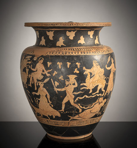 <b>Monumentale lukanische rotfigurige Oinochoe</b>