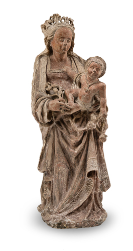 <b>Gotische Madonna mit Kind</b>