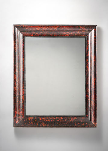 <b>Gemälderahmen mit Schildpattfurnier</b>