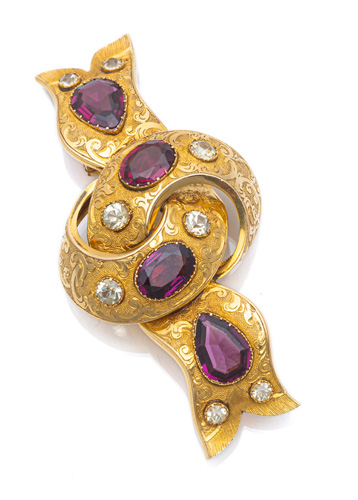 <b>Neobarocke Schleifenbrosche</b>