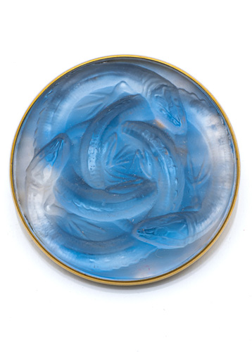 <b>Art Nouveau Brosche 