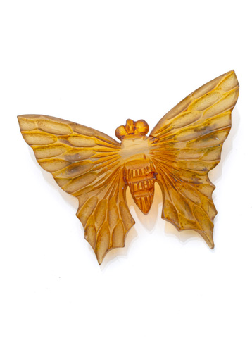 <b>Liebesbrosche in Form eines Nachtfalters</b>