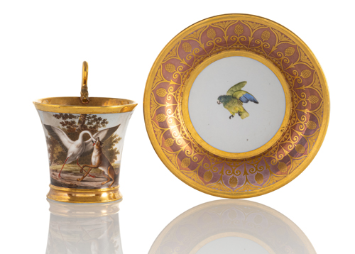 <b>Tasse mit Tiermotiven</b>