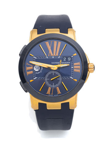 <b>ULYSEE NARDIN „Executive Dual Time“ Herrenuhr</b> <b>ULYSEE NARDIN „Executive Dual Time“ Herrenuhr</b>