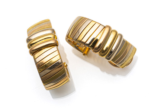 <b>CARTIER „TOBUGAS“ EAR JEWELRY</b> <b>CARTIER „TOBUGAS“ EAR JEWELRY</b>